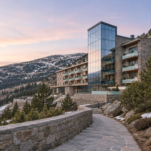 Glass Towers and Granite Walls: How Mountain Architecture Shapes an Andorran Hotel Stay