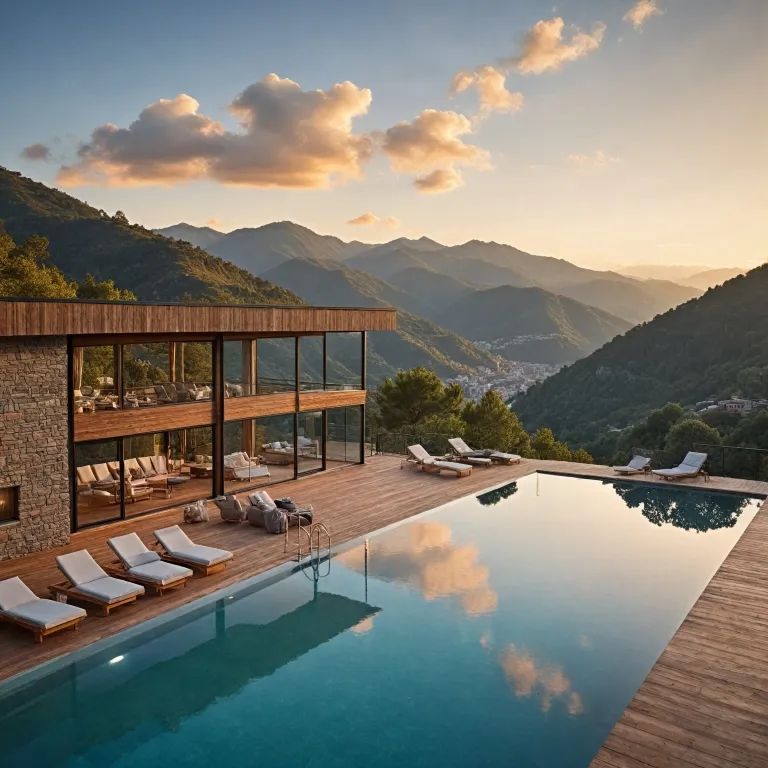 Hotel Panorama in Andorra la Vella Andorra : elevated stays above les Escaldes