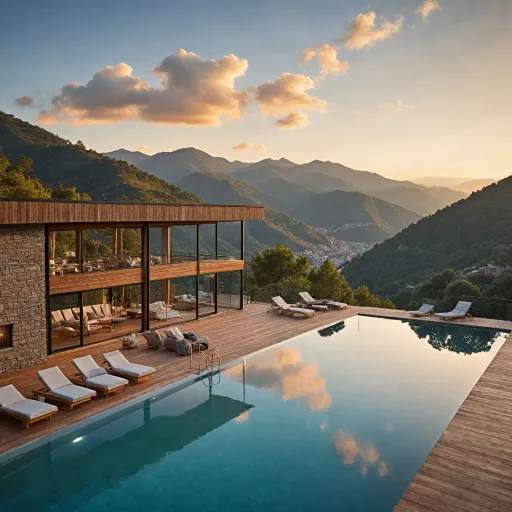 Hotel Panorama in Andorra la Vella Andorra : elevated stays above les Escaldes